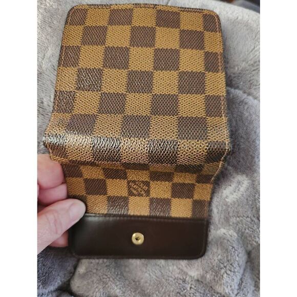 Louis Vuitton Damier Short Wallet EUC NO CHANGE COMPARTMENT. See pictures  Inclu - Picture 10 of 10